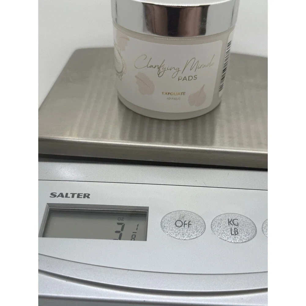 Clarifying Cleansing EXFOLIATE PADS‎ 60 COUNT DERMABLESS WITH 10% GLYCOLIC ACID